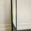 Miniature : Vintage Rectangular Wall Mirror Black Frame #958