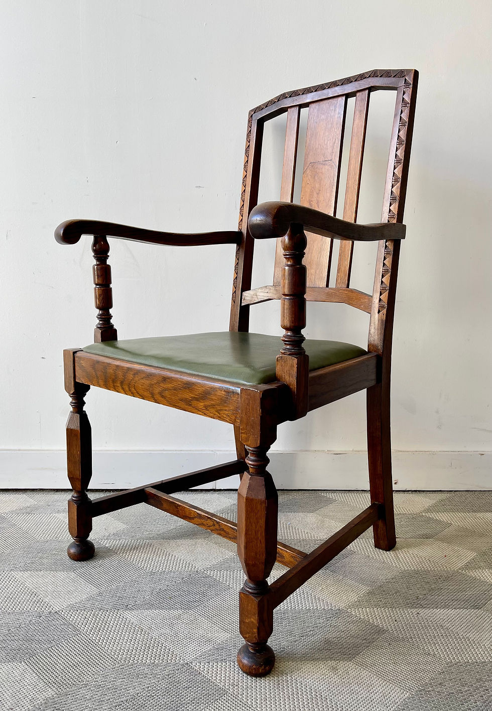 Art Deco Carver Dining Chair
