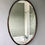 Miniatura: Vintage Oval Mirror Wooden Frame #764