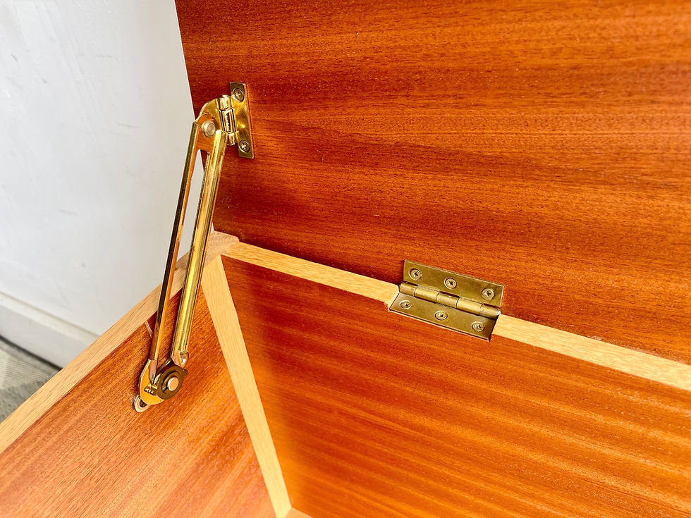 Miniatura: Vintage Wooden Blanket Box by Meredew