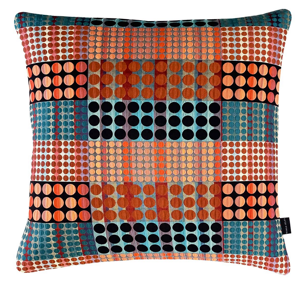 Jude Large Square Cushion by Margo Selby front