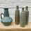 Miniatura: W GERMAN BLUE BLACK VASE