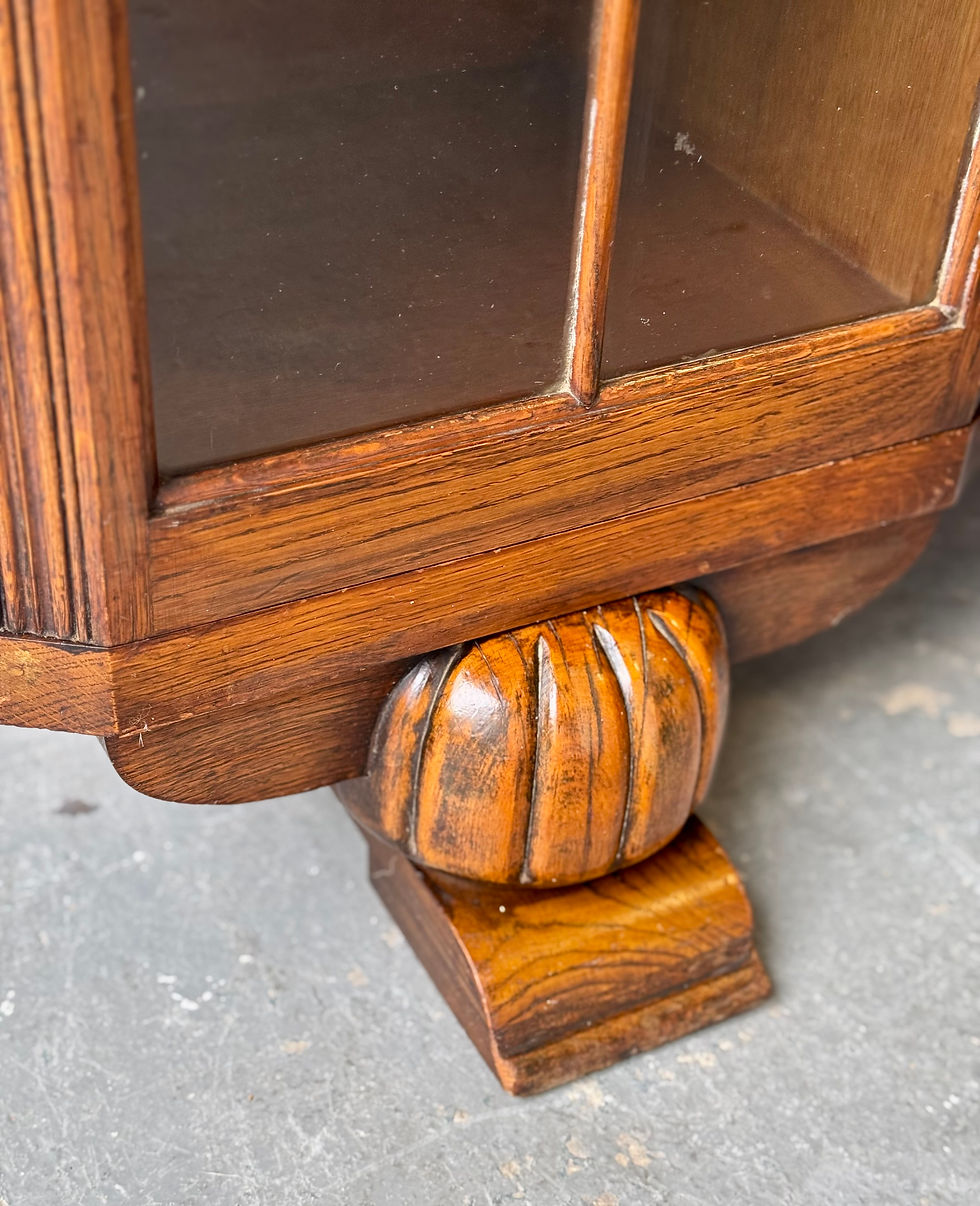 Thumbnail: Art Deco Glass Cabinet Sideboard feet