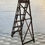Miniature : Vintage Wooden Folding Ladder Shelf #504