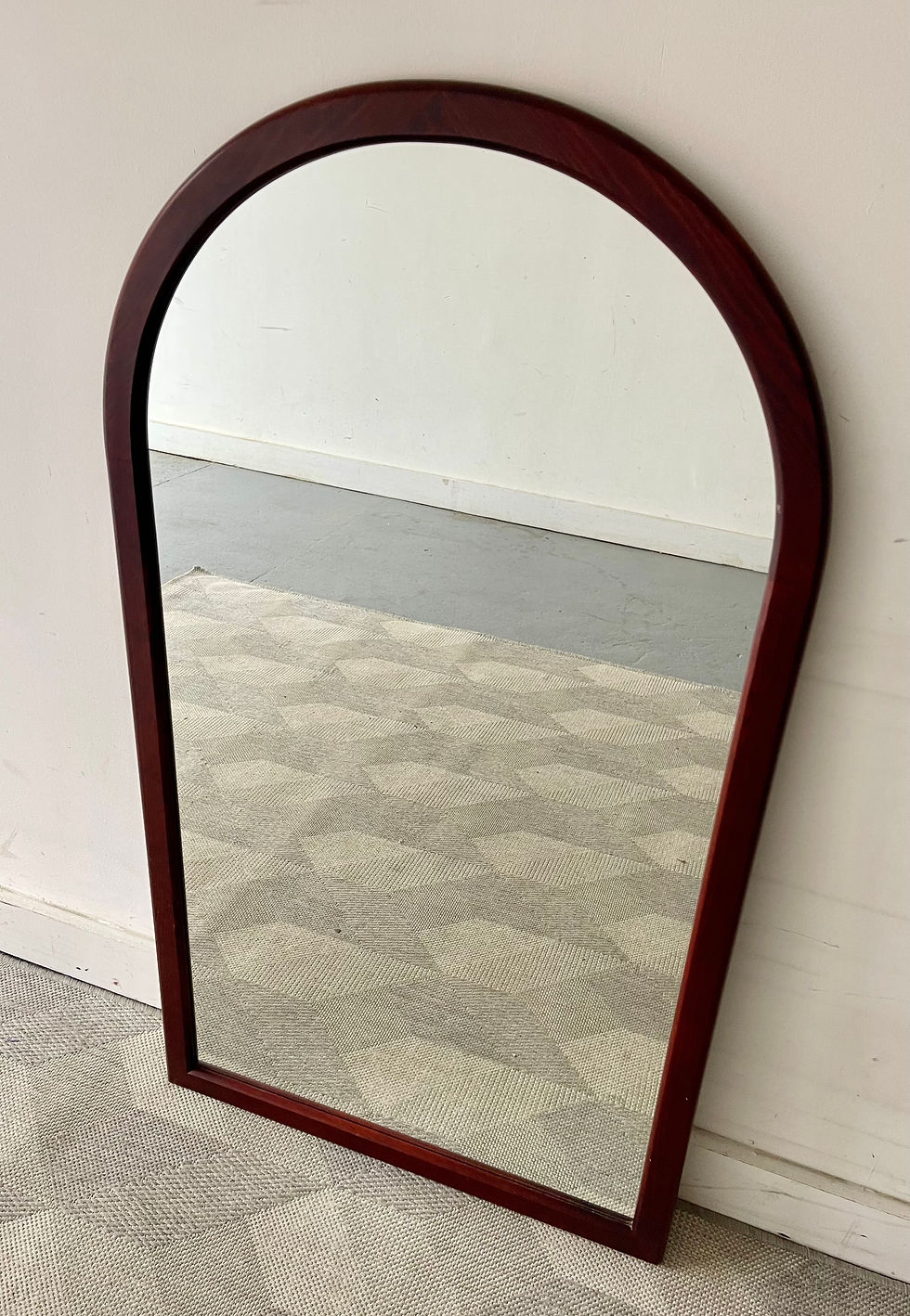 Miniatura: Arch Wall Mirror with Wooden Frame