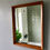 Miniature : Vintage Retro Mirror Wood Frame #567