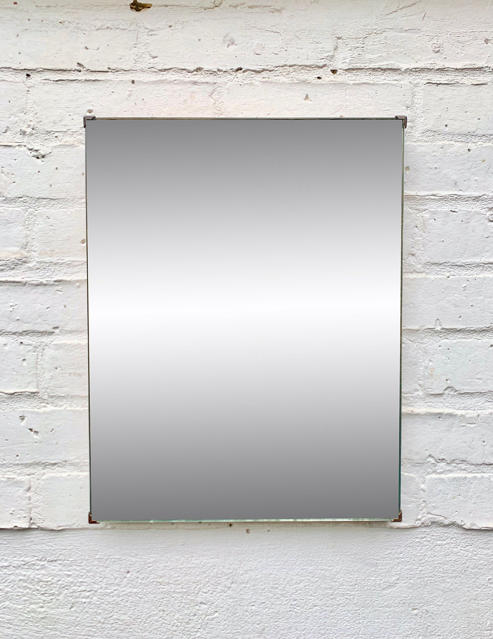 Vintage Rectangular Wall Mirror Small #D318
