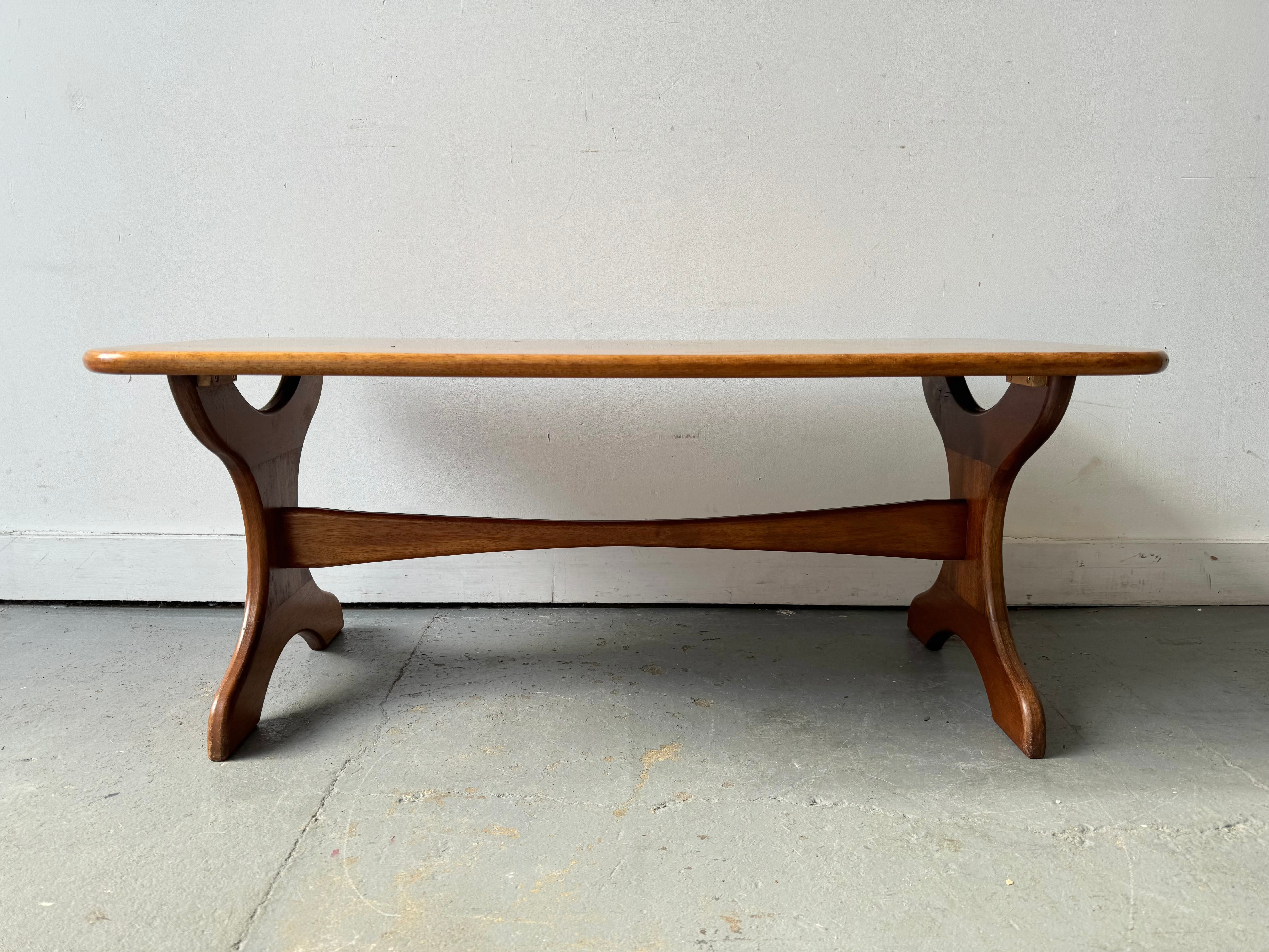 Vintage Wooden Coffee Table
