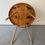 Thumbnail: Vintage Round Dining Table Drop Leaf under