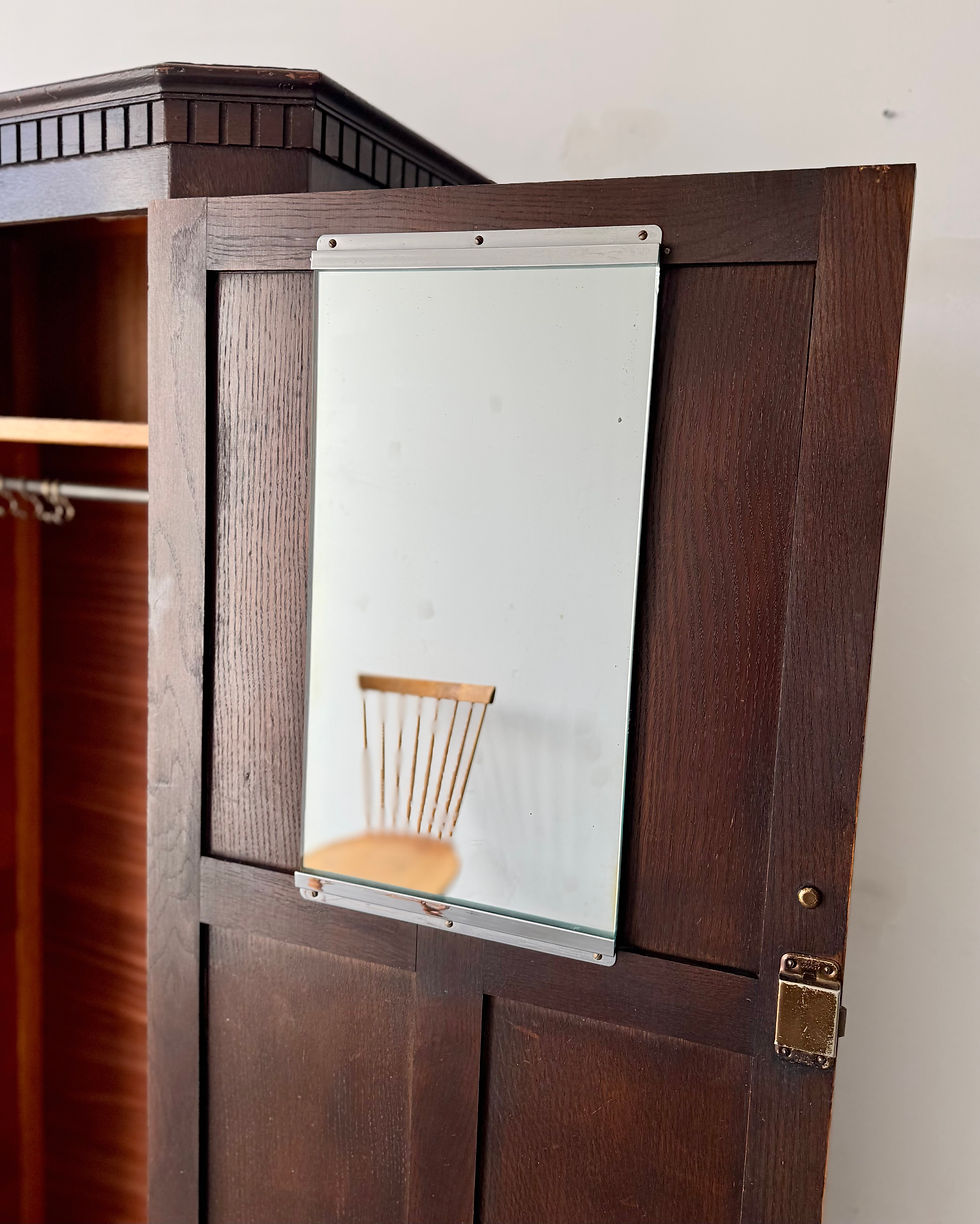 Miniature : Vintage Art Deco Style Single Wardrobe