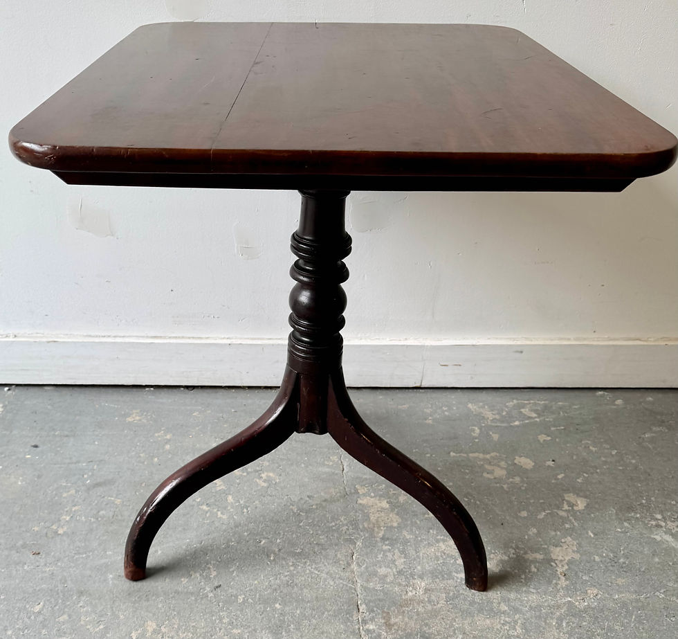 Miniatura: Georgian Mahogany Tilt Top Table