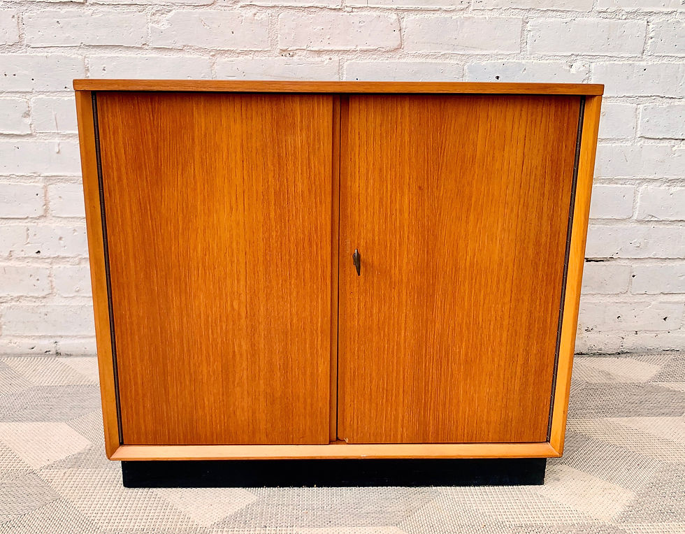 Miniature : Vintage Teak Record Cabinet