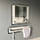 Miniatura: Vintage Bathroom Mirror and Towel Rail #419
