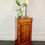 Miniature : Victorian Bedside Table Cupboard with Drawer #979