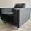 Miniatura: Contemporary Dark Grey Sandringham Armchair side