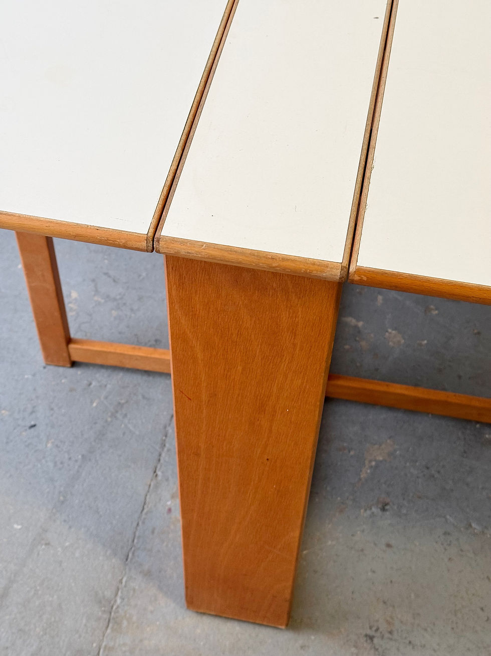 Miniature : Vintage Formica Folding Dining Table