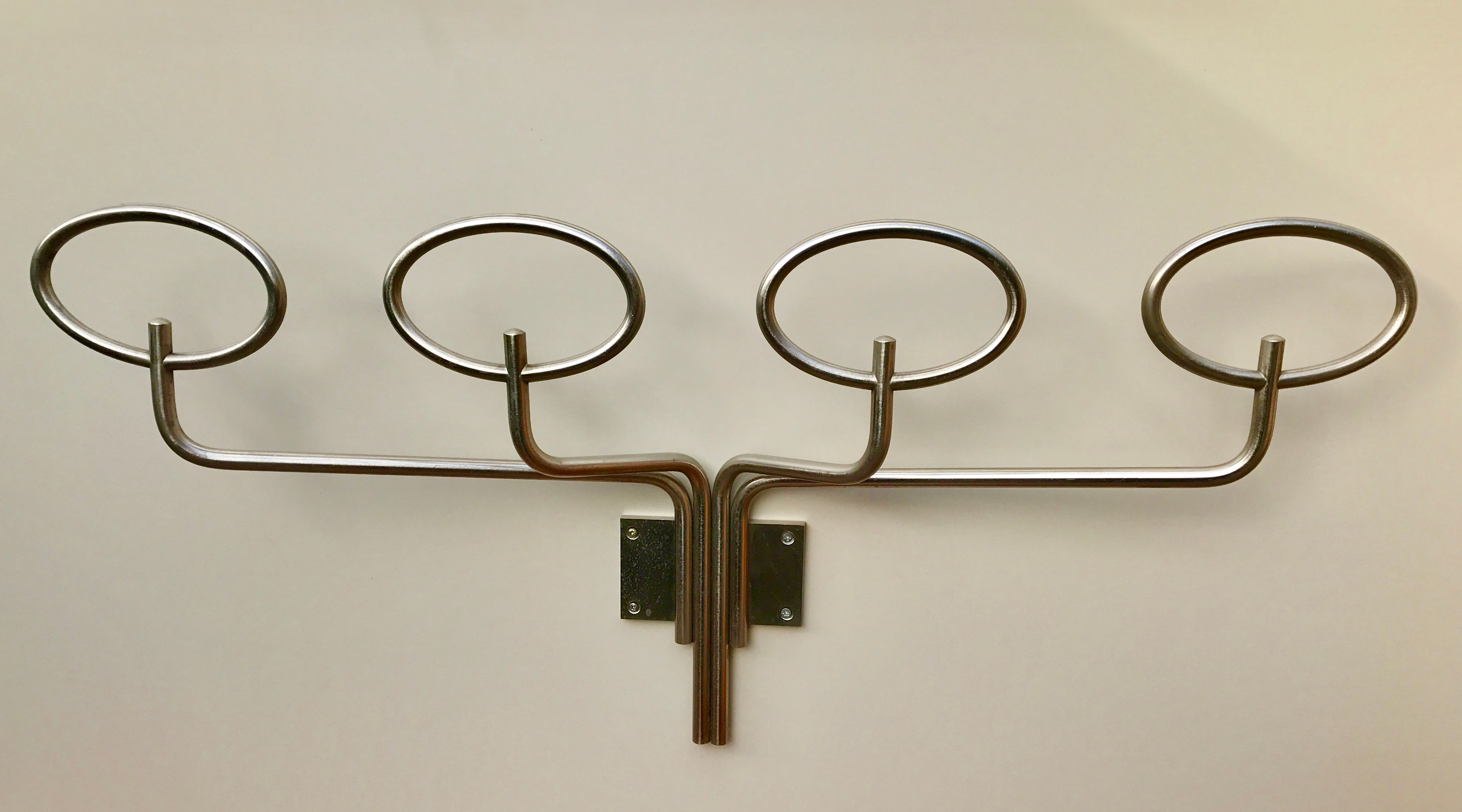 VINTAGE COAT HAT RACK 1960s ca