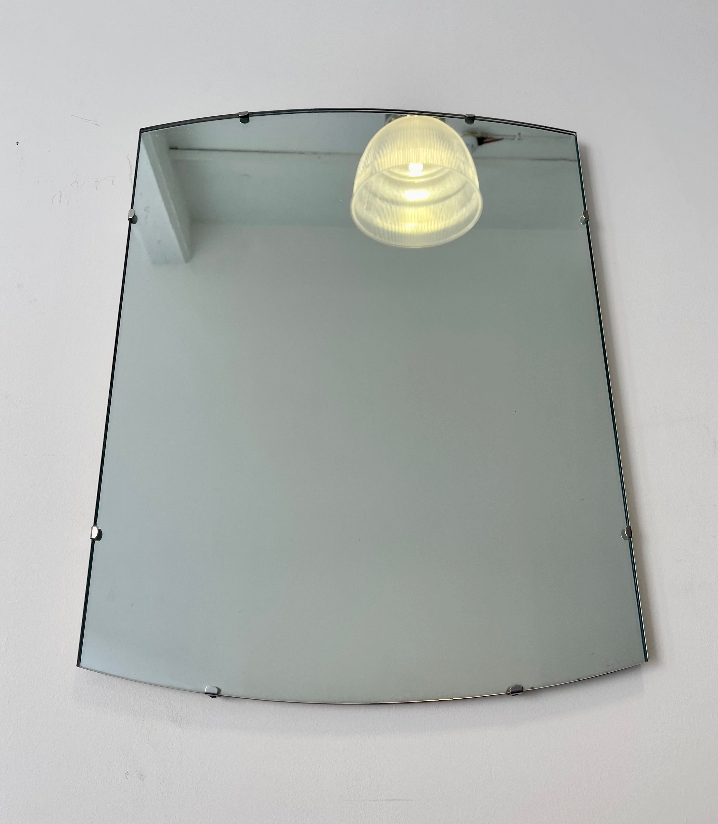 Vintage Frameless Wall Mirror landscape or portrait