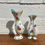 Miniature : Vintage Pair Italian Vases Serafino Volpi 1950's #802