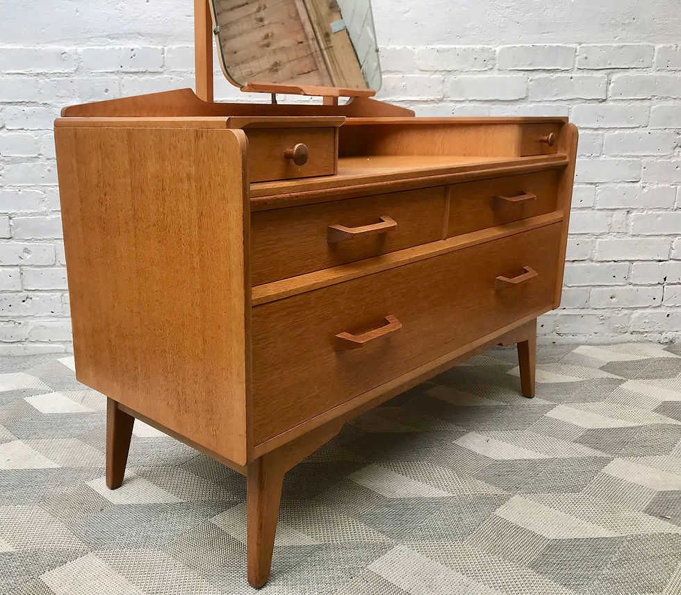 Thumbnail: Vintage G Plan Dressing Table Drawers Mirror #731