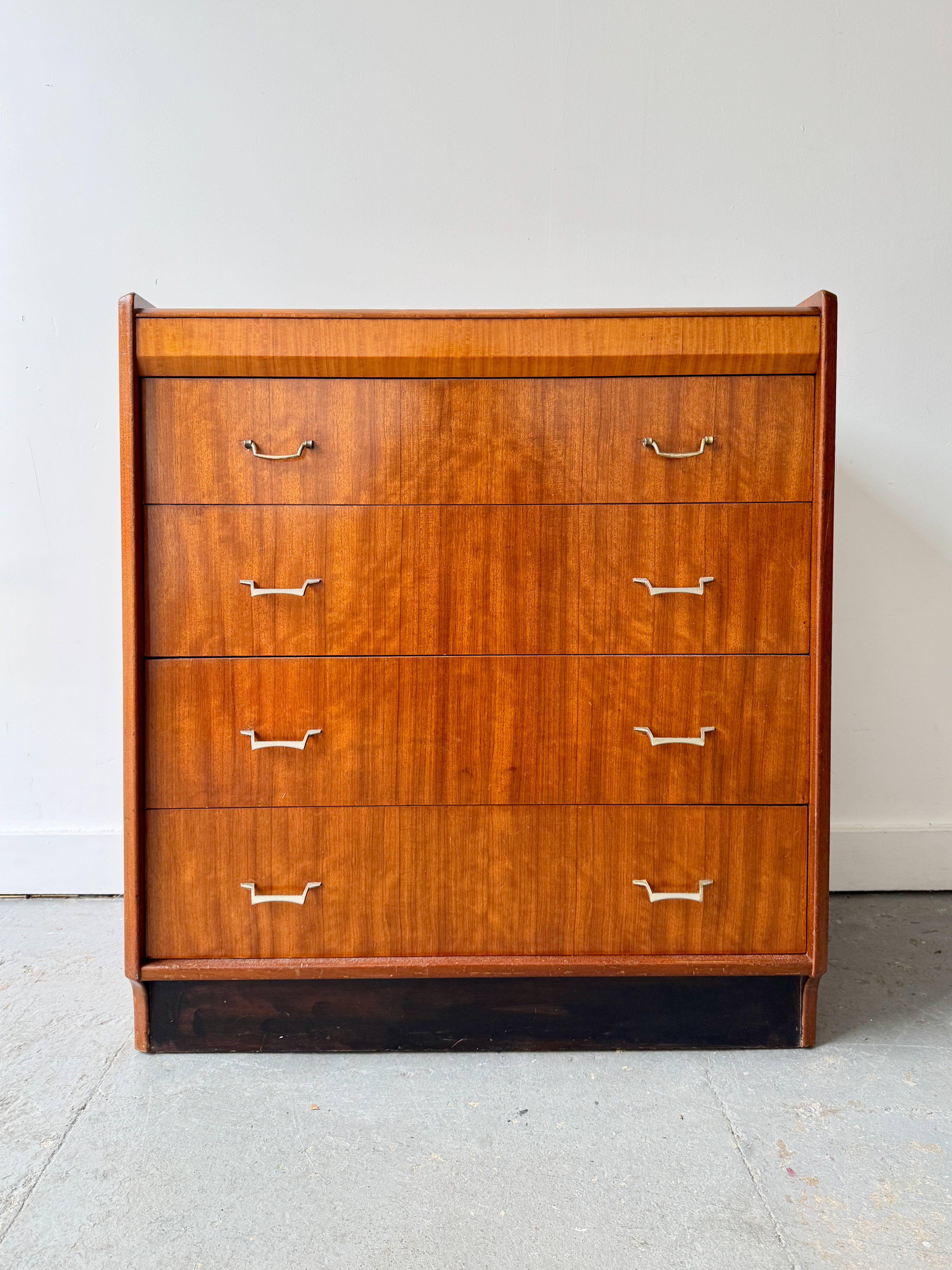 Vintage Chest of Bedroom Drawers by Golden Keys