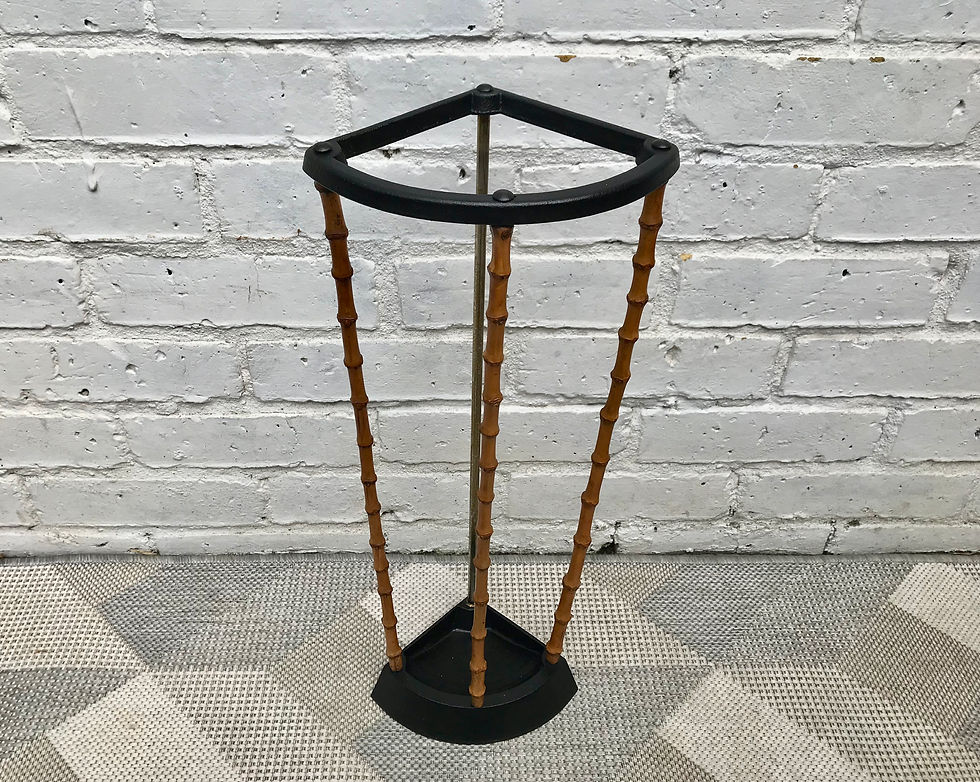 Miniatura: Victorian Vintage Umbrella Stand Bambu Cast Iron #659