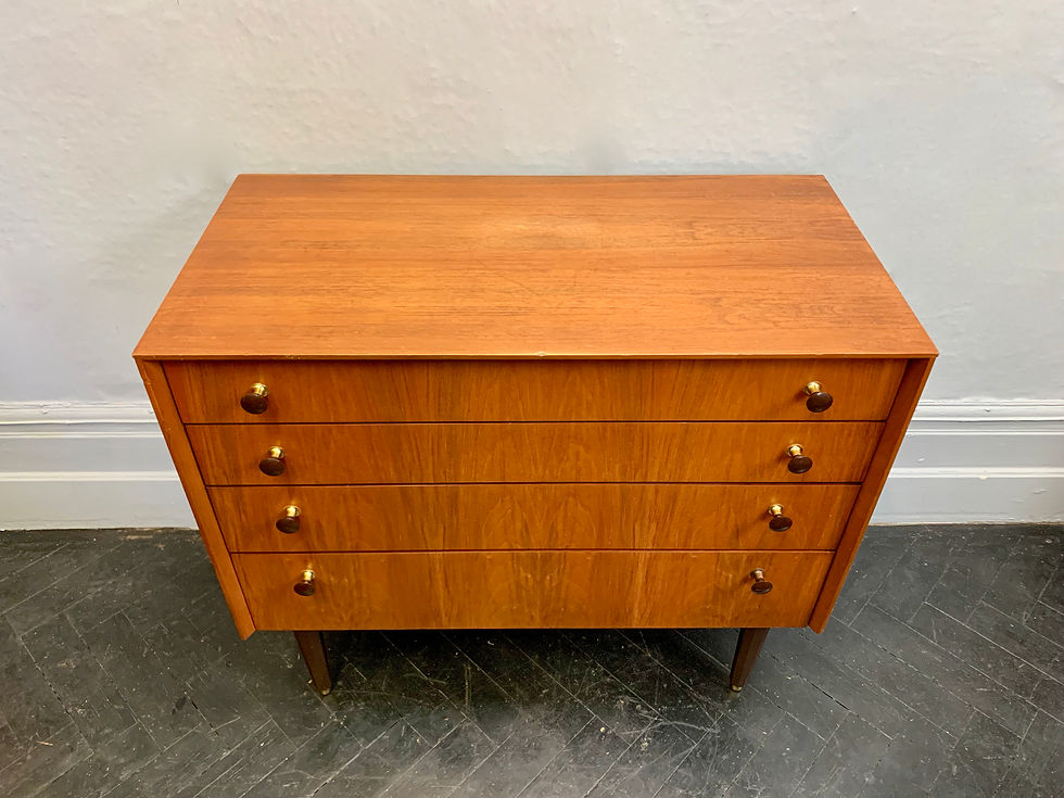 Miniature : Vintage G Plan Chest of Drawers #D13