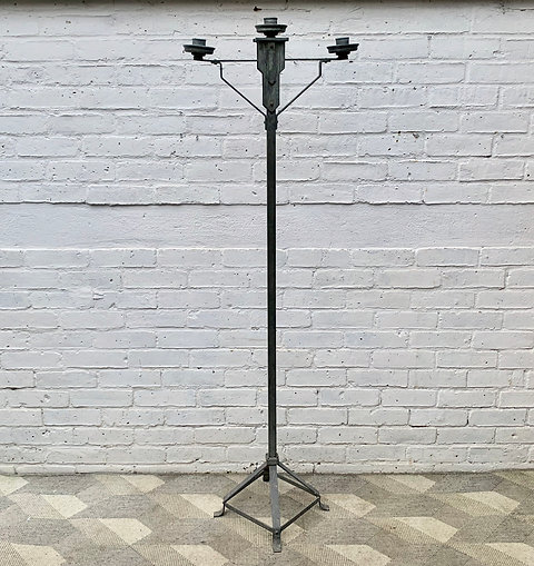 Vintage Floor Standing Church Candelabra D286 Home