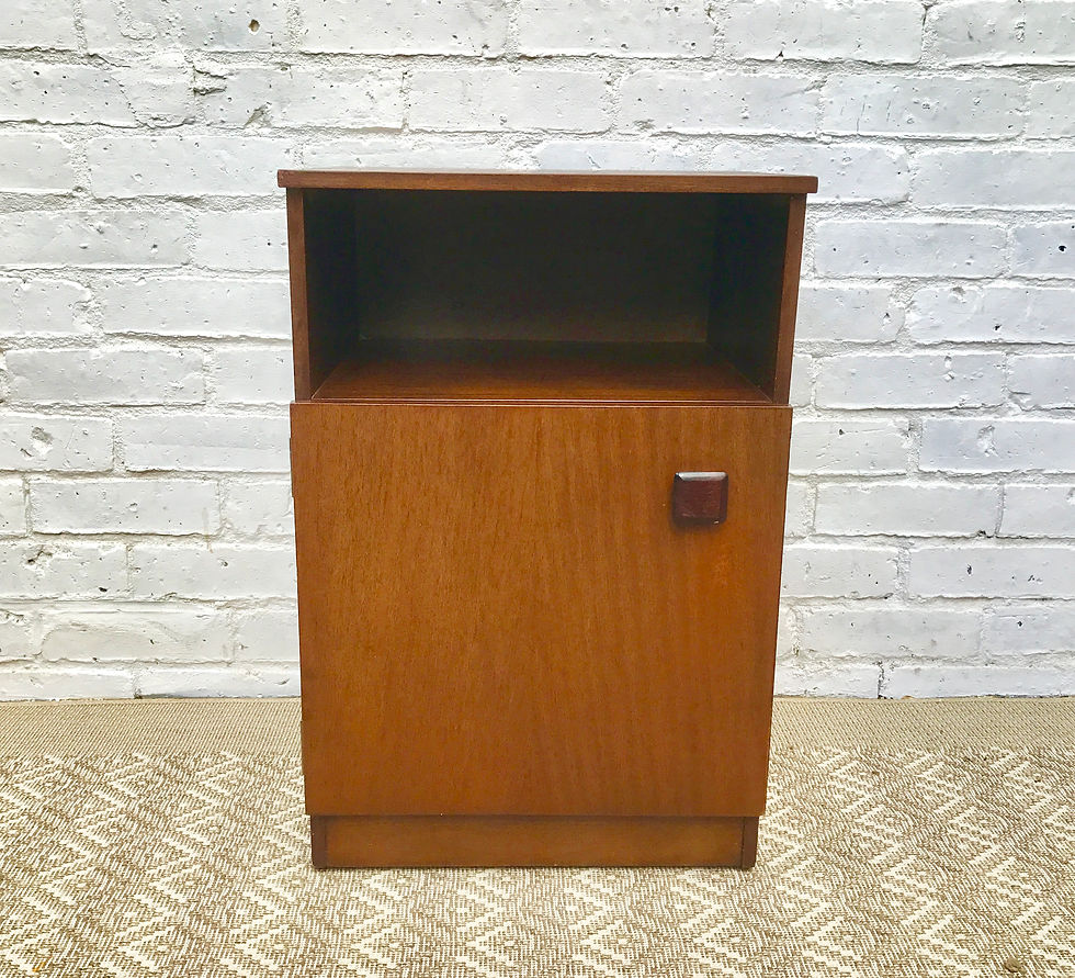 VINTAGE RETRO BEDSIDE TABLE