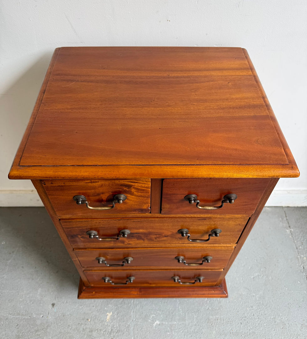 Miniature : Small Vintage Chest of Drawers by Ancient Mariner