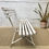 Miniature : ANTIQUE FOLDING FOLDING GARDEN BENCH