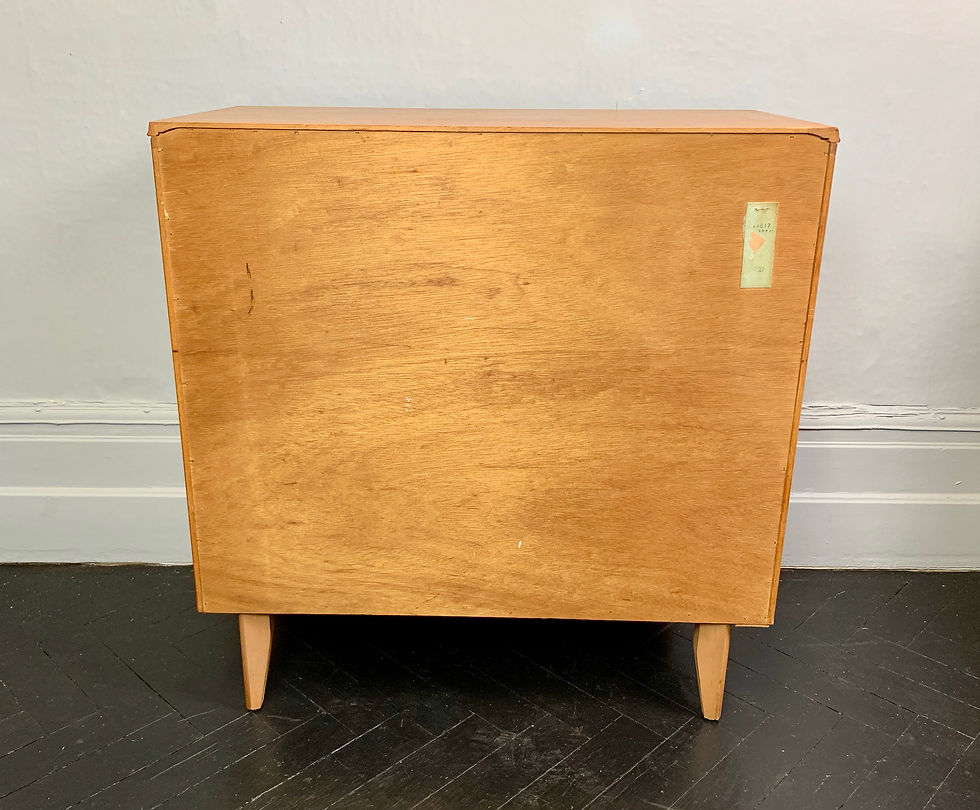 Miniature : Vintage Chest of 4 Drawers Bedroom Lebus #949