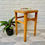 Miniature : Vintage Wooden Kitchen Stool