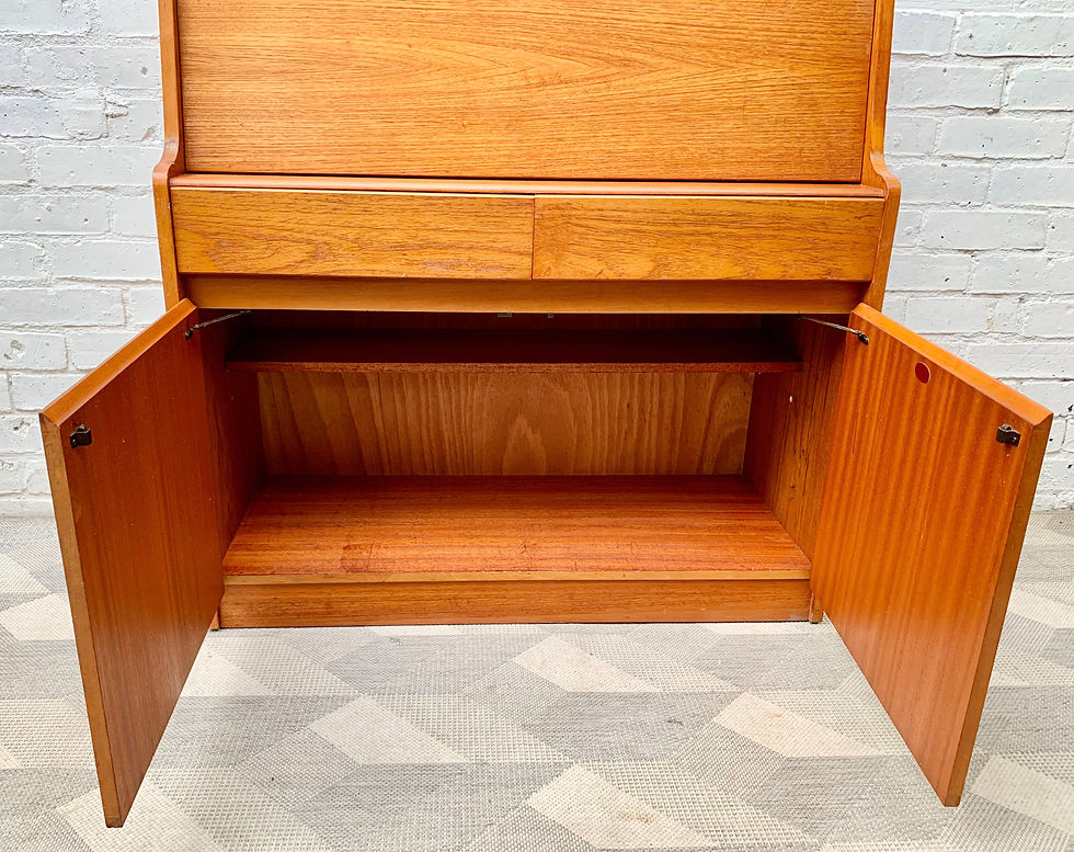 Thumbnail: Vintage Bureau Cabinet Desk by Remploy #D386