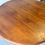 Miniature : Vintage oval Dining Table Drop Leaf top detail