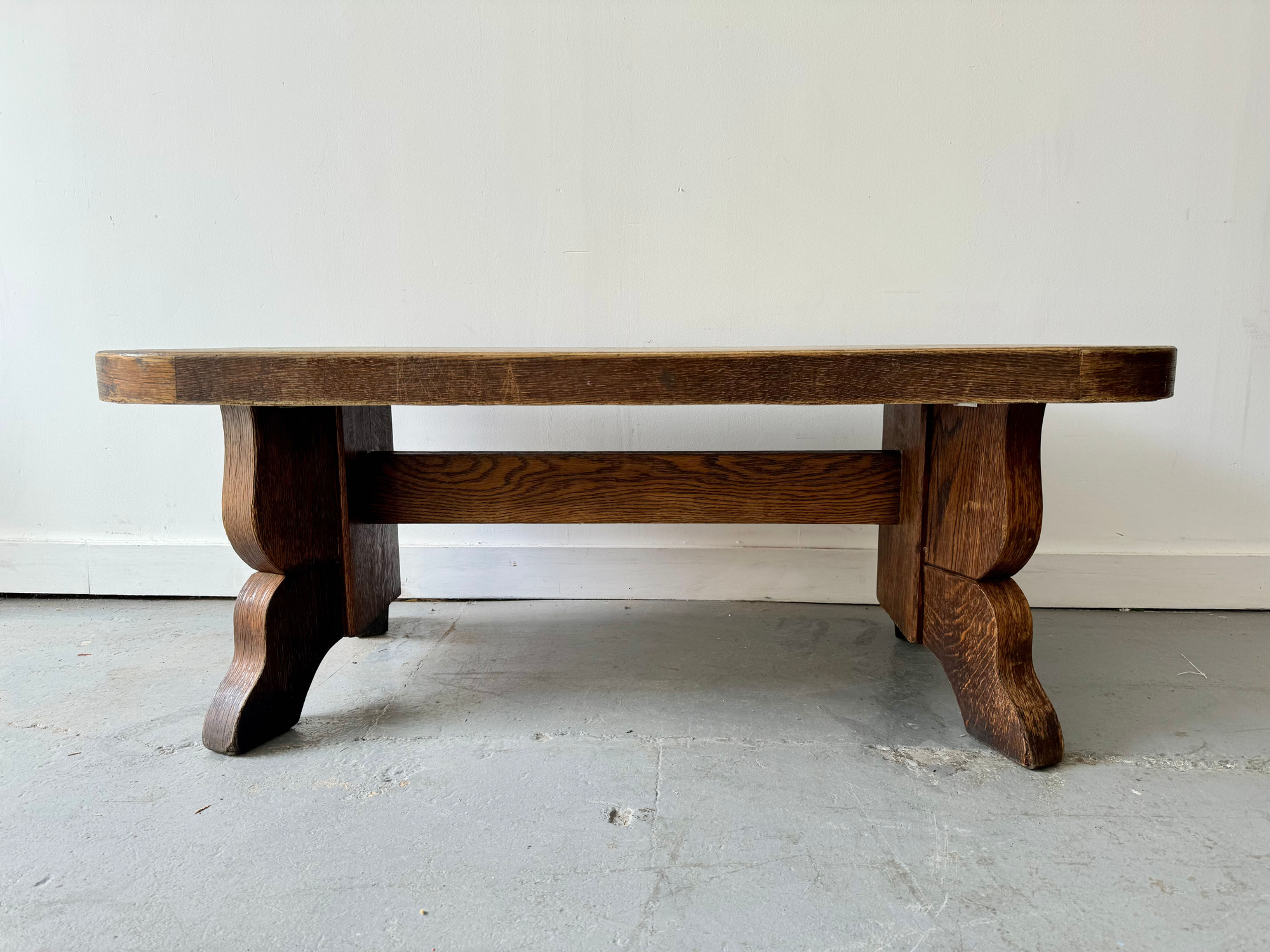 Vintage Rustic Wooden Coffee Table
