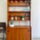 Miniature : Vintage Teak Wall Unit with Shelves