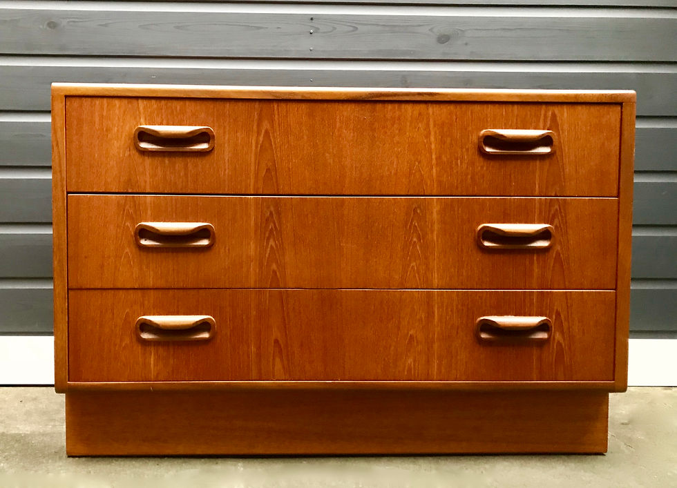 Miniature : Vintage Retro Chest of Drawers G Plan #555
