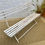 Miniature : ANTIQUE FOLDING FOLDING GARDEN BENCH