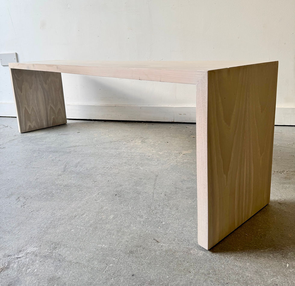 Miniatura: Low Contemporary Console Table