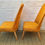 Miniatura: PAIR OF ORANGE COCKTAIL CHAIRS