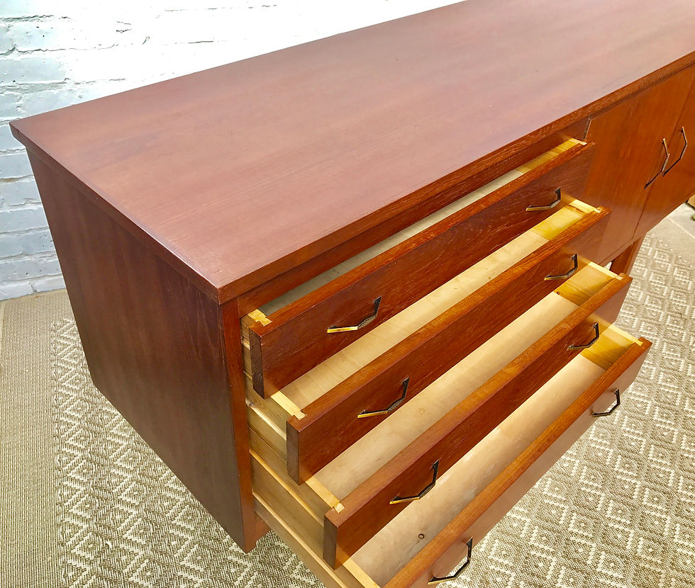 Miniatura: VINTAGE RETRO SIDEBOARD 1960s Ca.