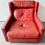 Miniatura: Vintage Red Leather Armchair by Minty of Oxford top