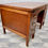 Miniature : Vintage Wooden Desk with Drawers Mahogany
