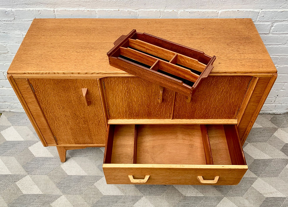 Miniature : Vintage G Plan Sideboard Cabinet Oak #D11