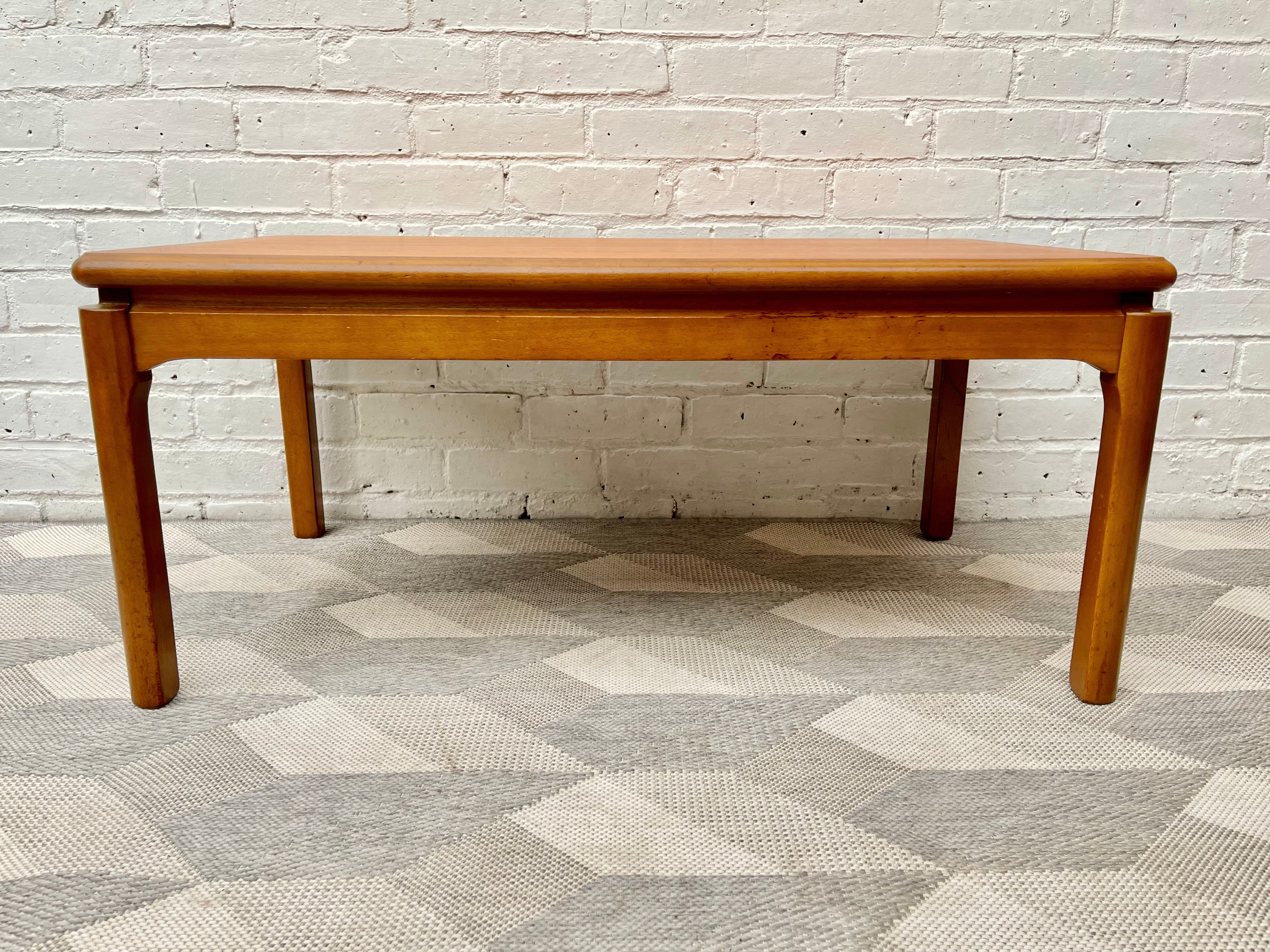 Vintage Teak Coffee Table back