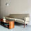 Miniature : Vintage Danish 4 Seater Sofa