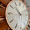 Thumbnail: Vintage Metamec Starburst Wall Clock Teak Copper #D34