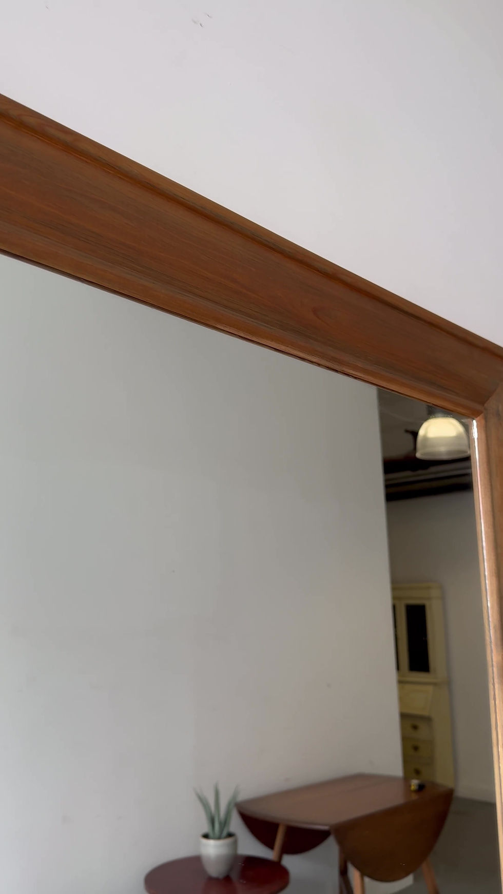 Thumbnail: Large Rectangular Wall Mirror Wood Frame video