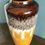 Miniature : Vintage West German Vase Large Brown Scheurich #811